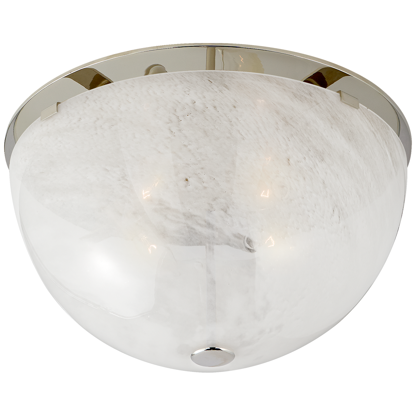 Serein Large Nickel Ceiling Light