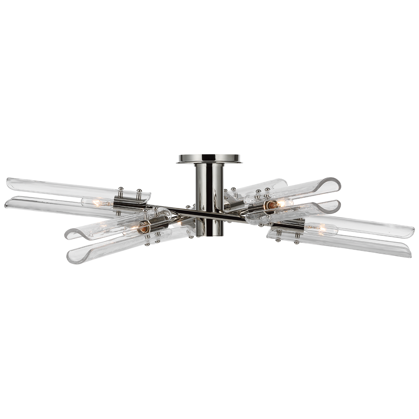 Casoria XL Nickel Ceiling Light