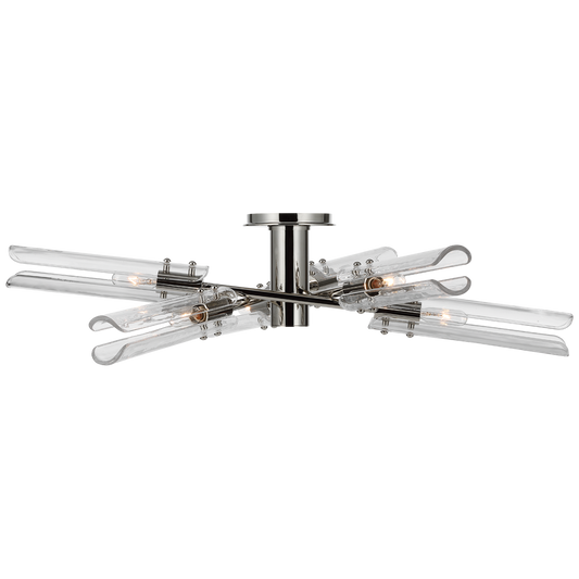 Casoria XL Nickel Ceiling Light