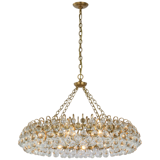 Bellvale Large Brass Chandelier