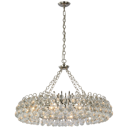 Bellvale Large Nickel Chandelier