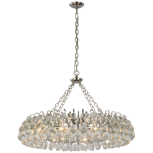 Bellvale Large Nickel Chandelier