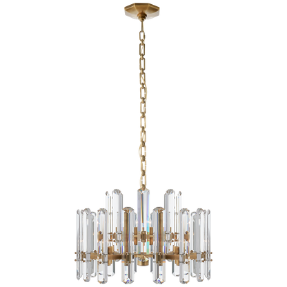 Bonnington Small Brass Chandelier 