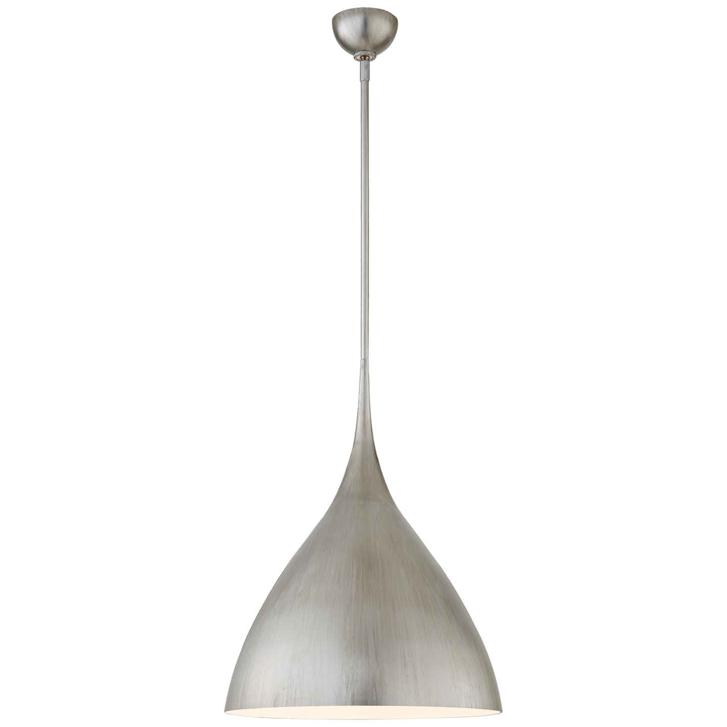 Suspension Agnes Medium Feuille d'Argent Bruni