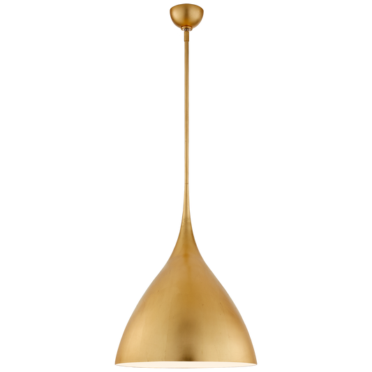 Agnes Medium Gold Pendant Light