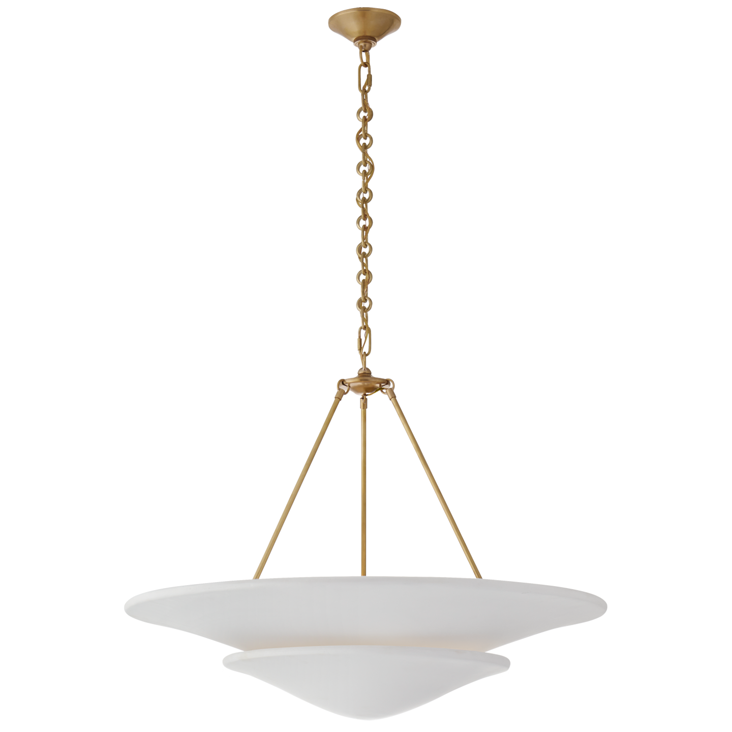 Mollino Large Brass Pendant Lamp