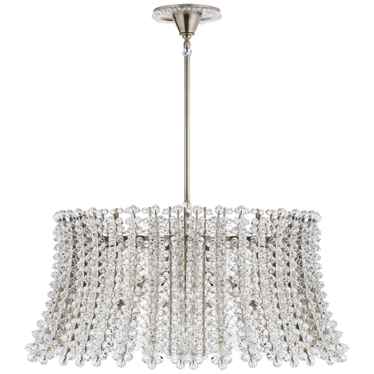 Serafina Large Nickel Chandelier