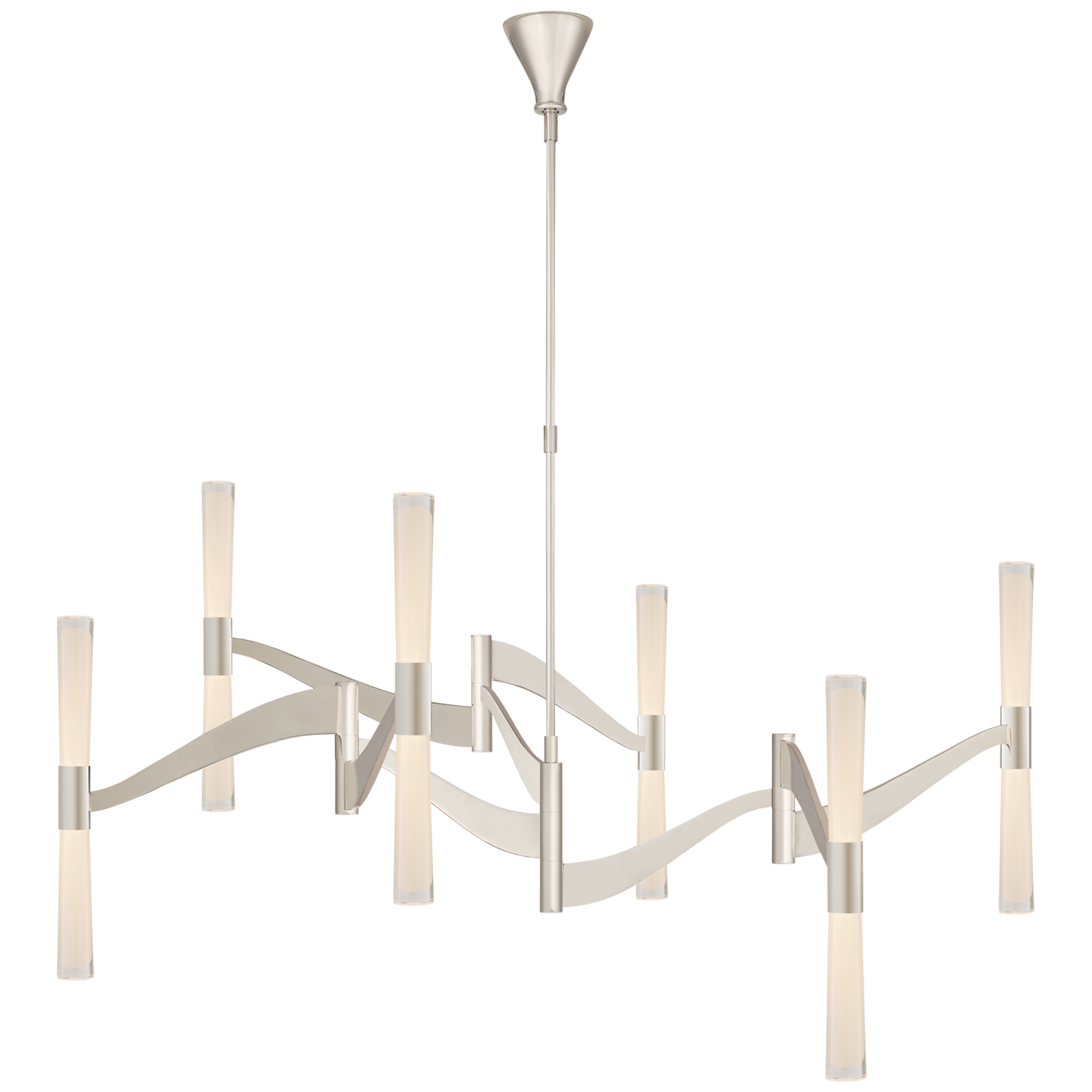 Brenta Grande Chandelier Nickel