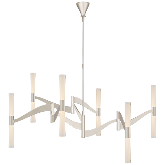 Brenta Grande Chandelier Nickel