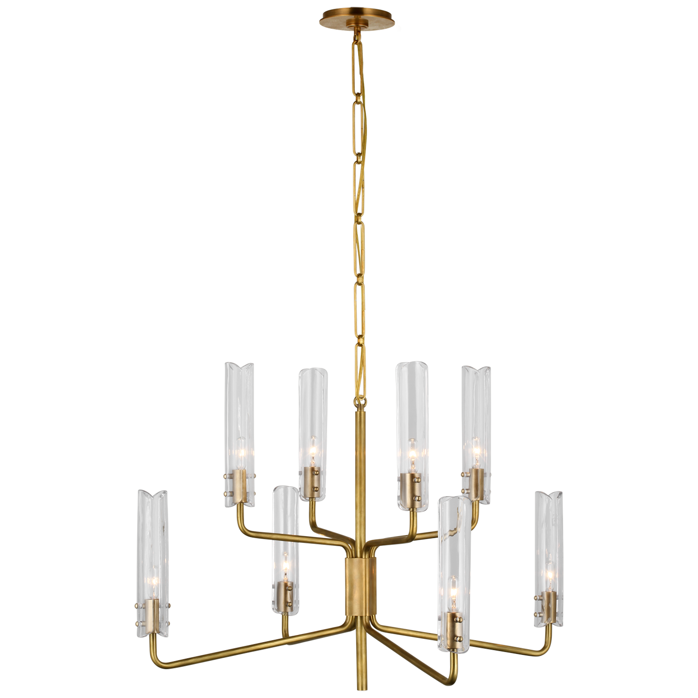 Casoria Medium Brass Chandelier