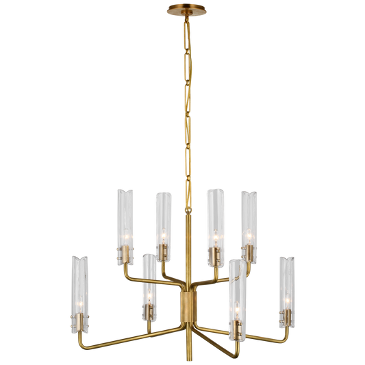 Casoria Medium Brass Chandelier