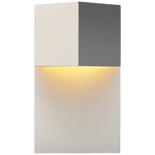 Rega 12" Nickel Wall Lamp
