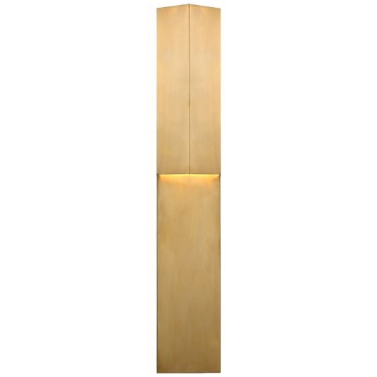 Rega Wall Lamp 30" Brass