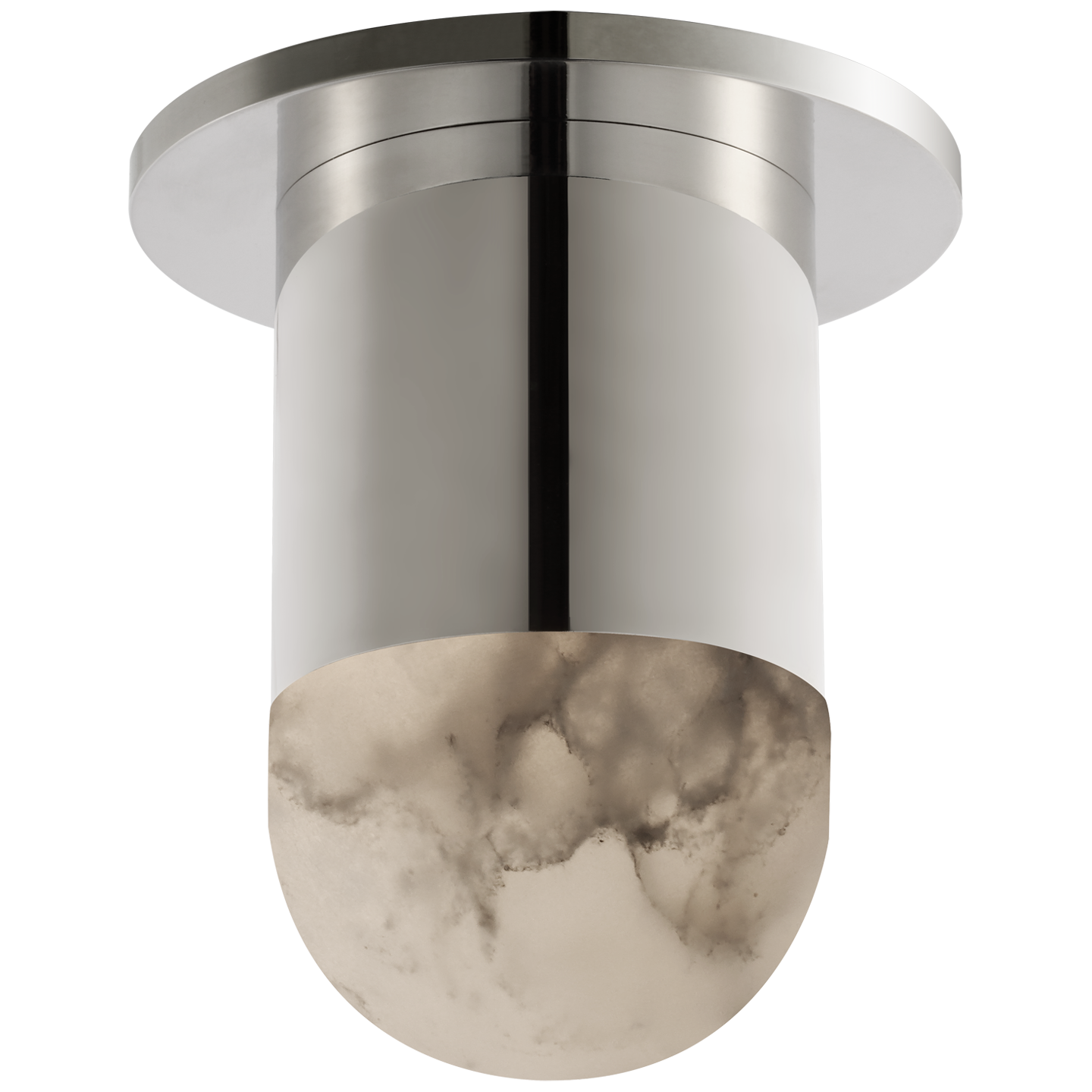 Melange Mini Monopoint Ceiling Light Nickel 