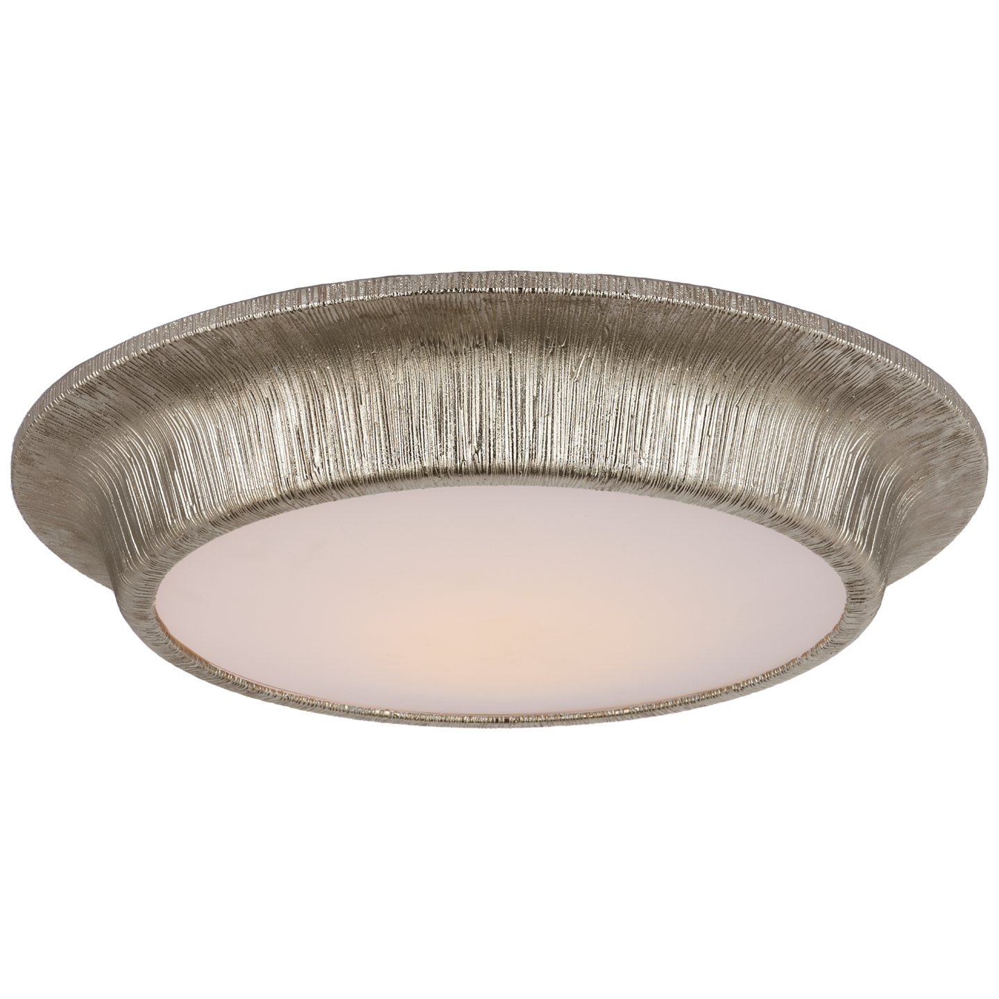 Utopia Large Nickel Ceiling Light 