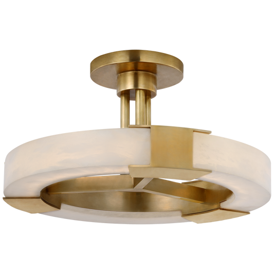 Covet Medium Ring Brass Ceiling Light 