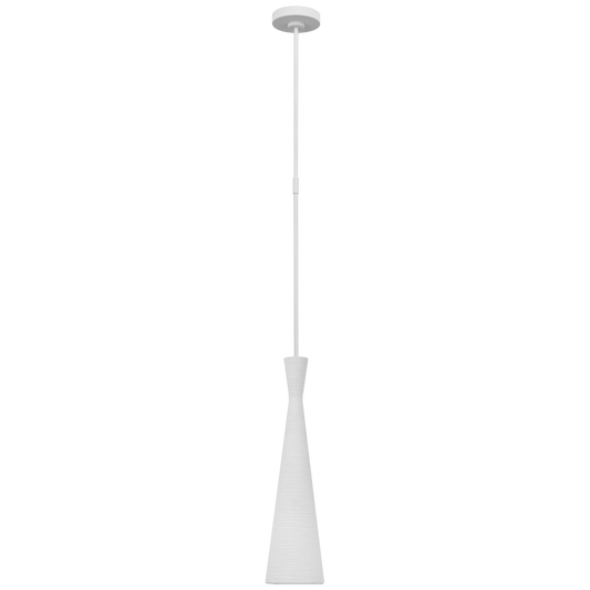 Utopia Small Pendant Lamp White Plaster