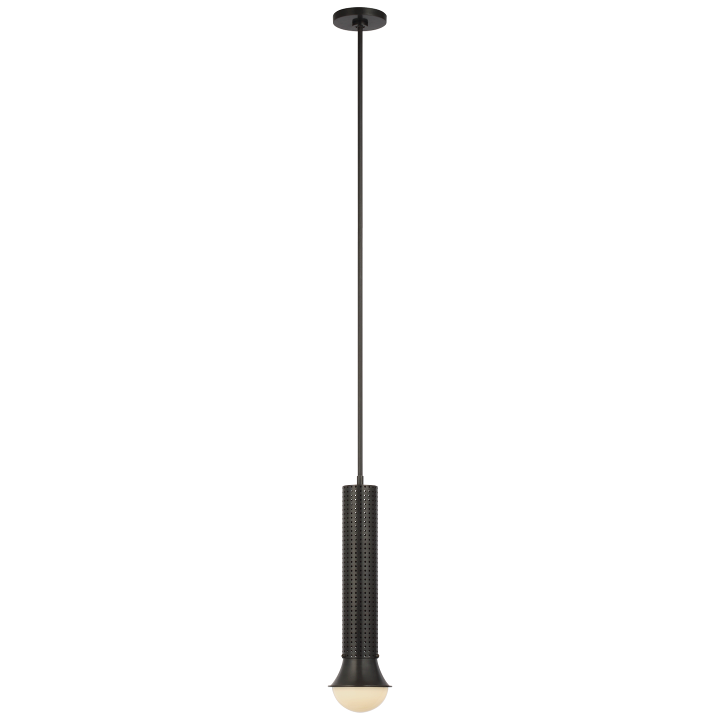 Precision Pendant Lamp Small Elongated Bronze