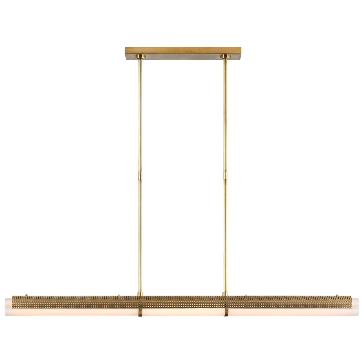 Precision Large Linear Pendant Brass