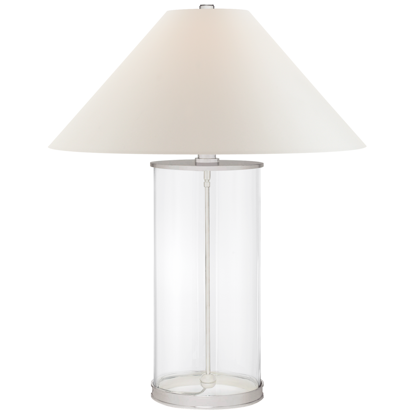 Modern Silver Lamp 