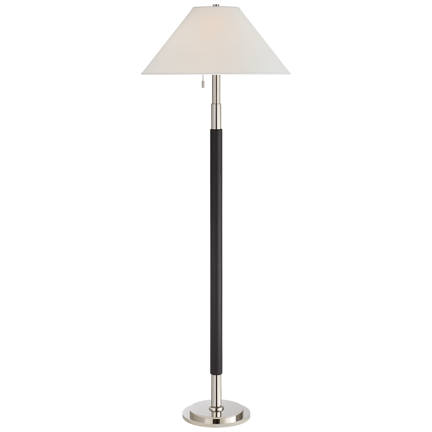 Lampadaire Garner Nickel Chocolat