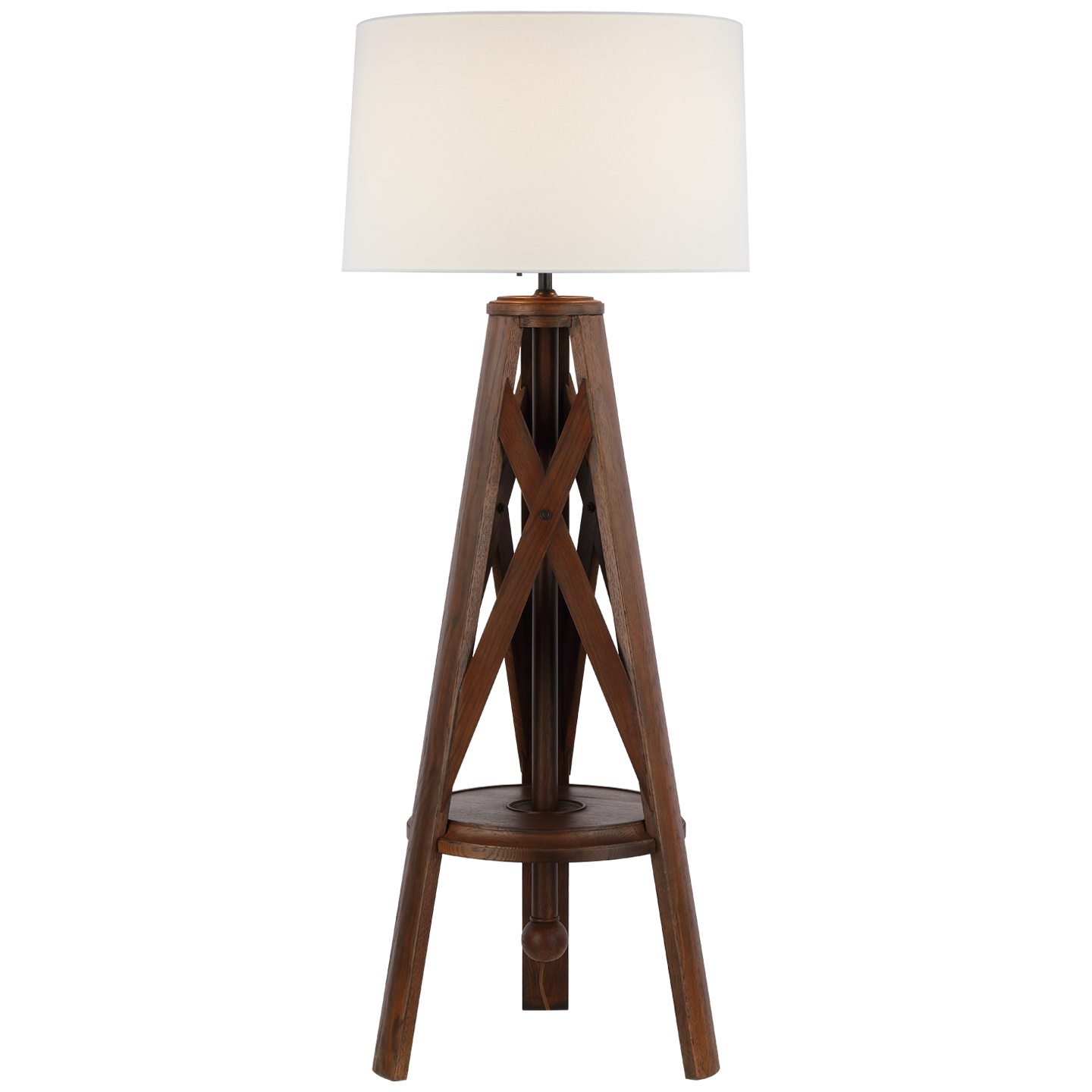 Holloway Floor Lamp Natural Rift Oak