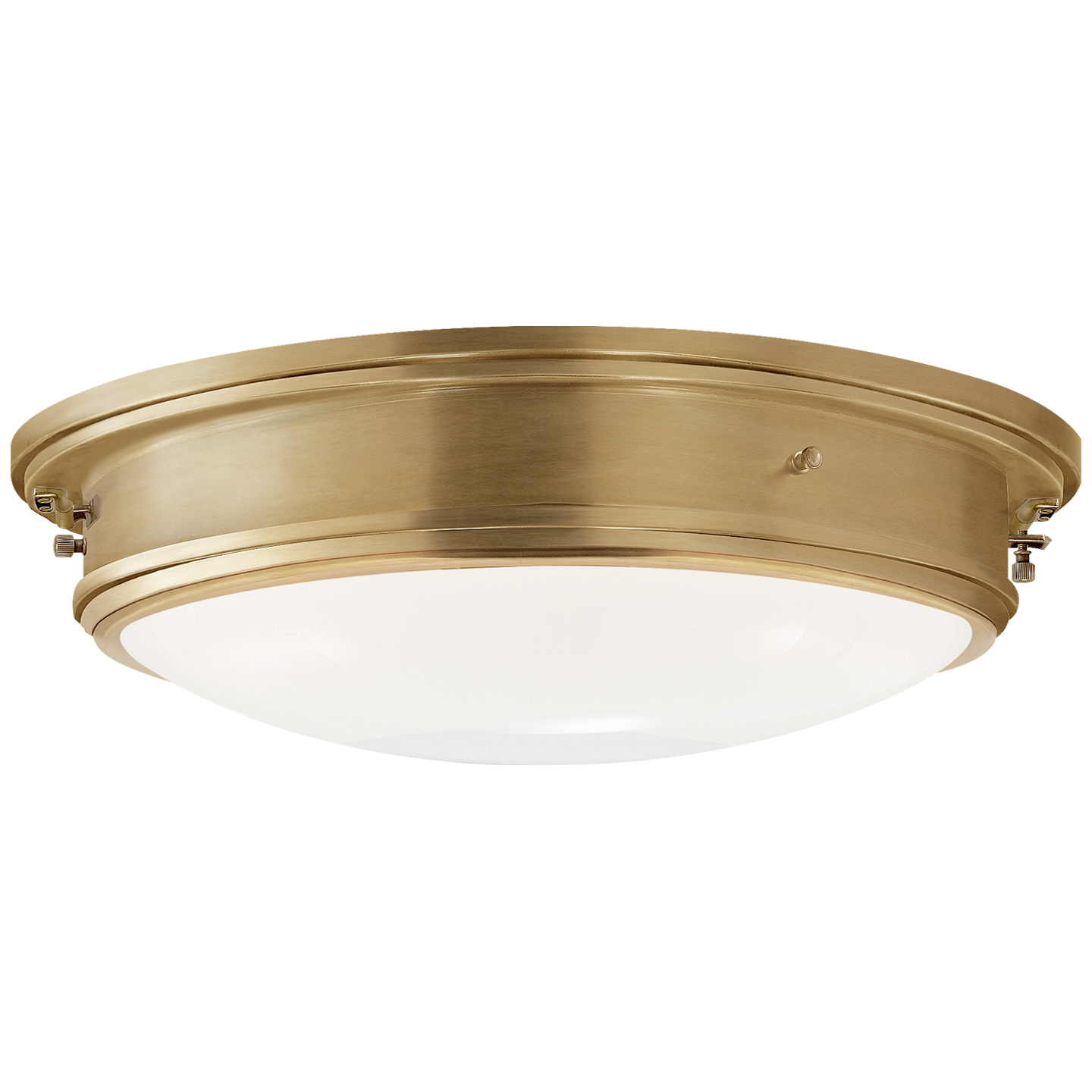Porthole Large Brass Ceiling Light 