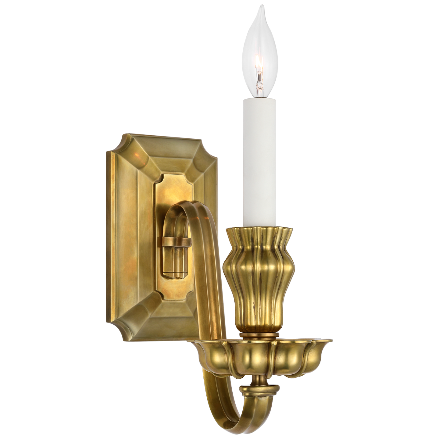 Falaise Wall Lamp Brass