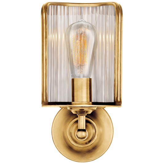 Rivington Shield Wall Lamp Brass