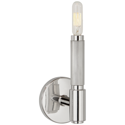 Barrett Nickel Wall Lamp Without Lampshade