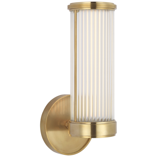 Ranier Single Brass Wall Lamp