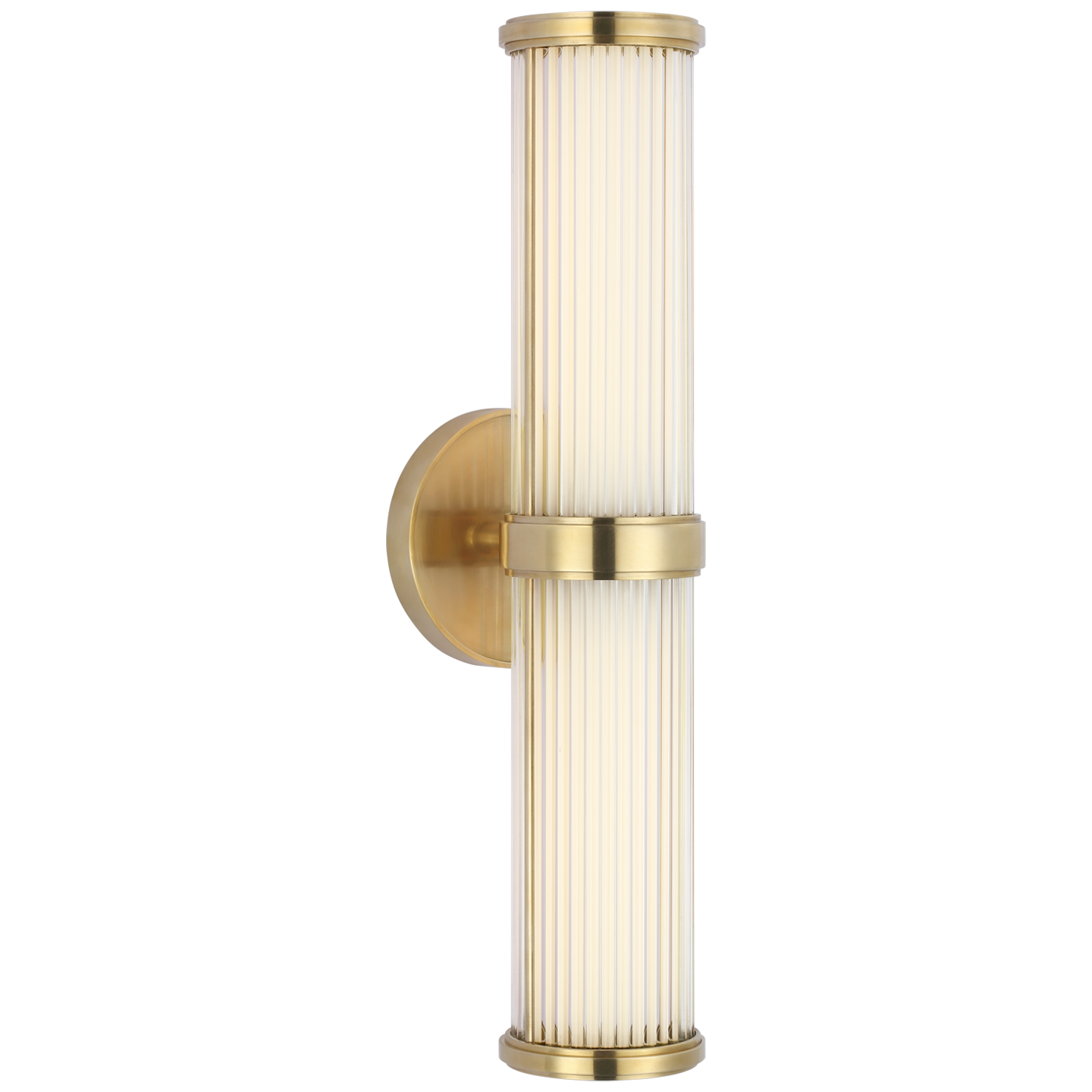 Ranier Double Brass Wall Lamp