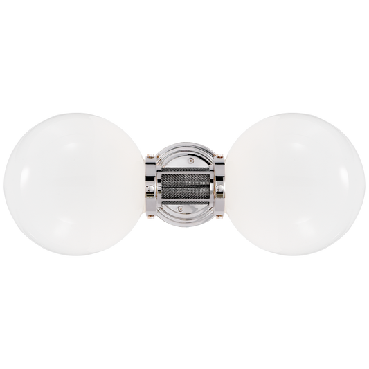 McCarren Double Nickel Wall Lamp