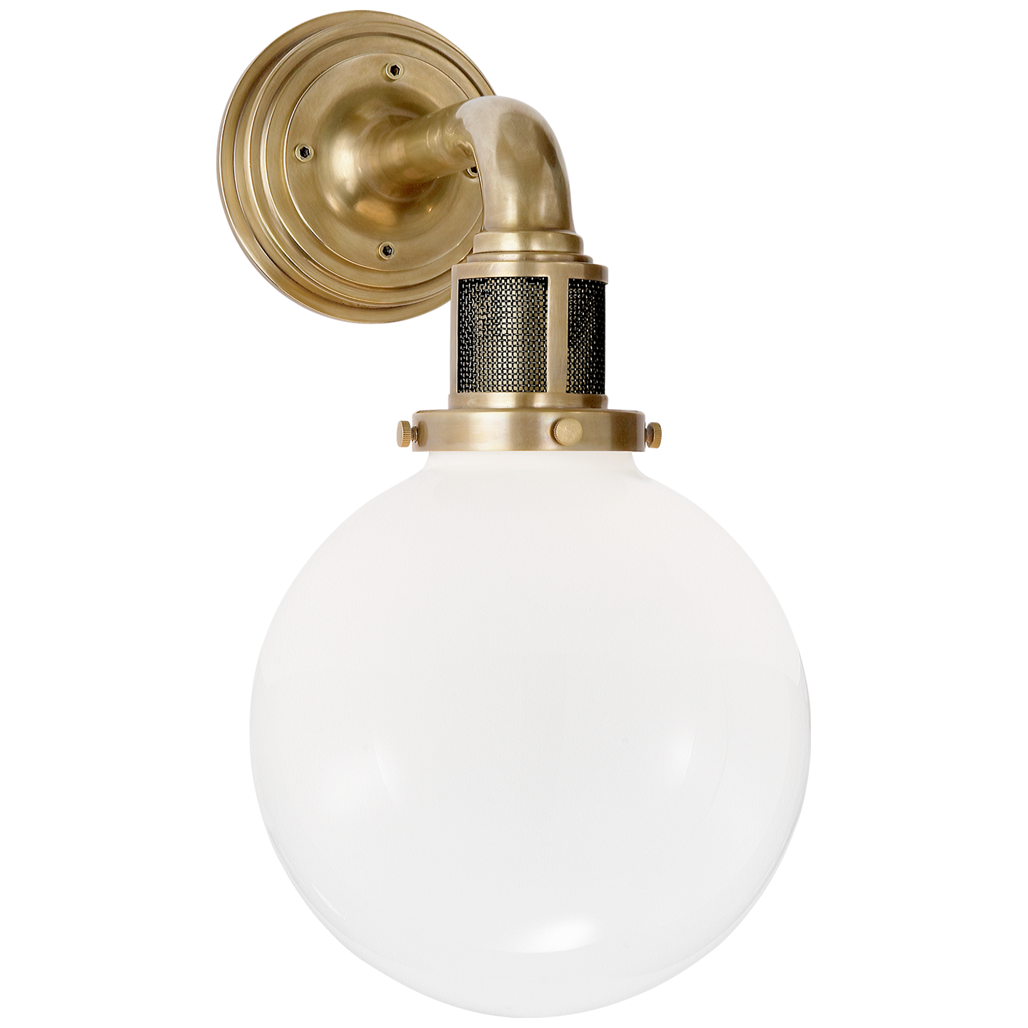 McCarren Single Brass Wall Lamp