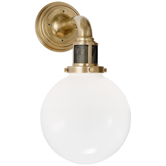 McCarren Single Brass Wall Lamp