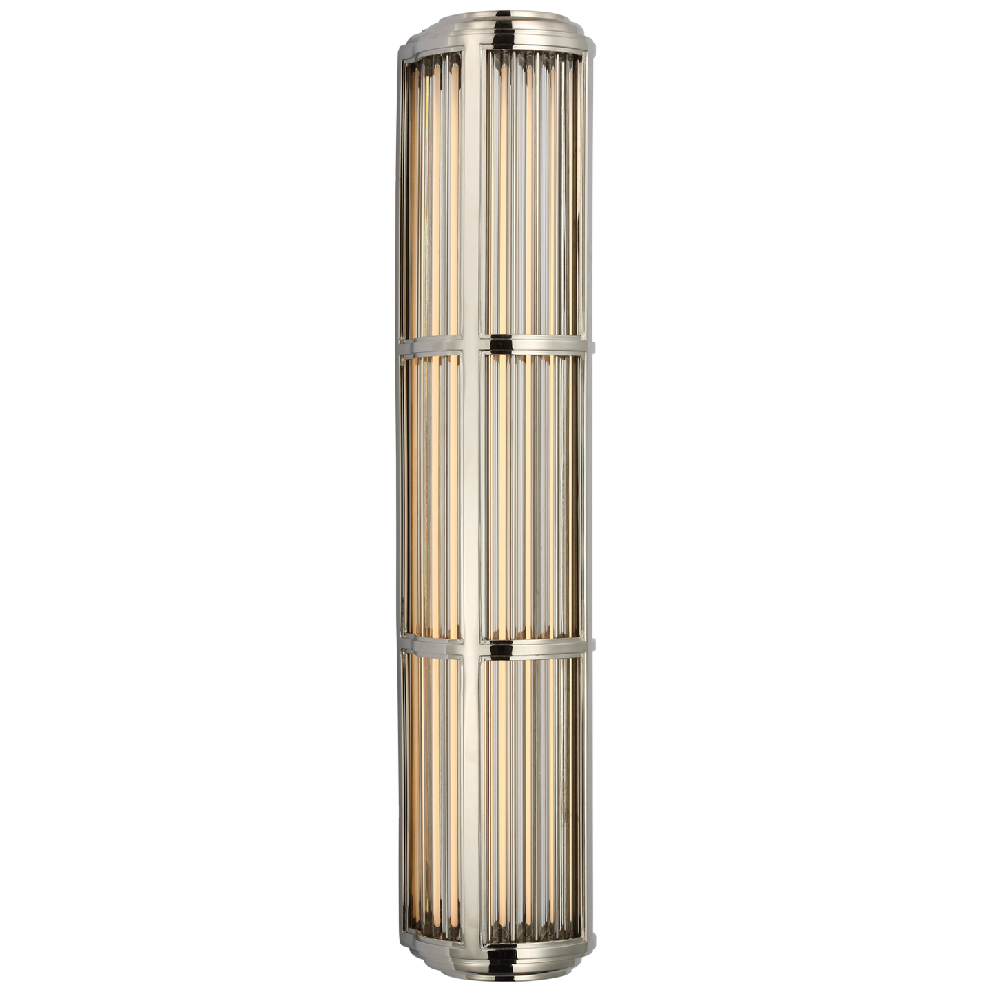 Perren Large Nickel Wall Lamp