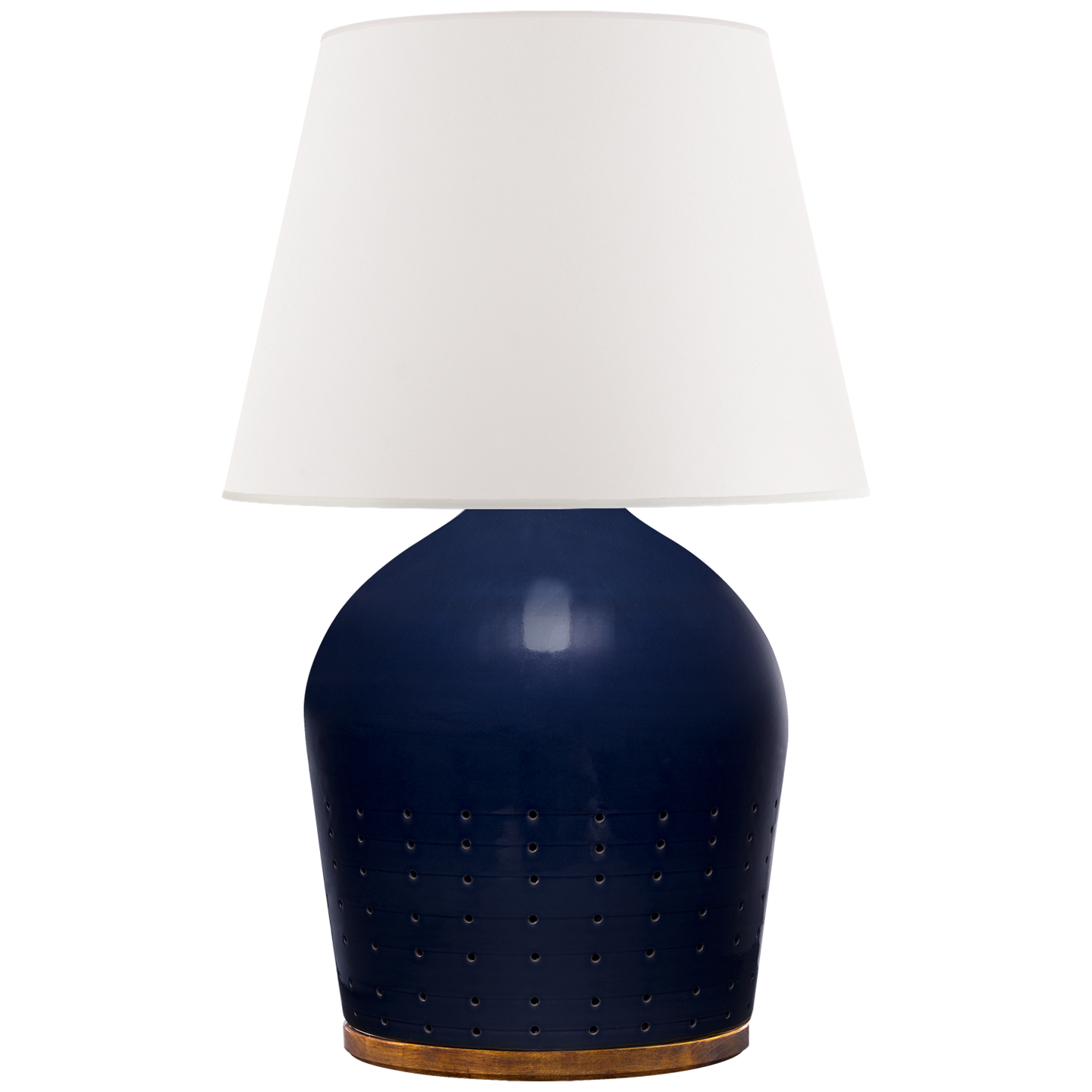 Lampe Halifax Large Céramique Bleue
