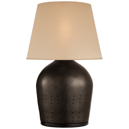 Halifax Large Black Ceramic Lamp