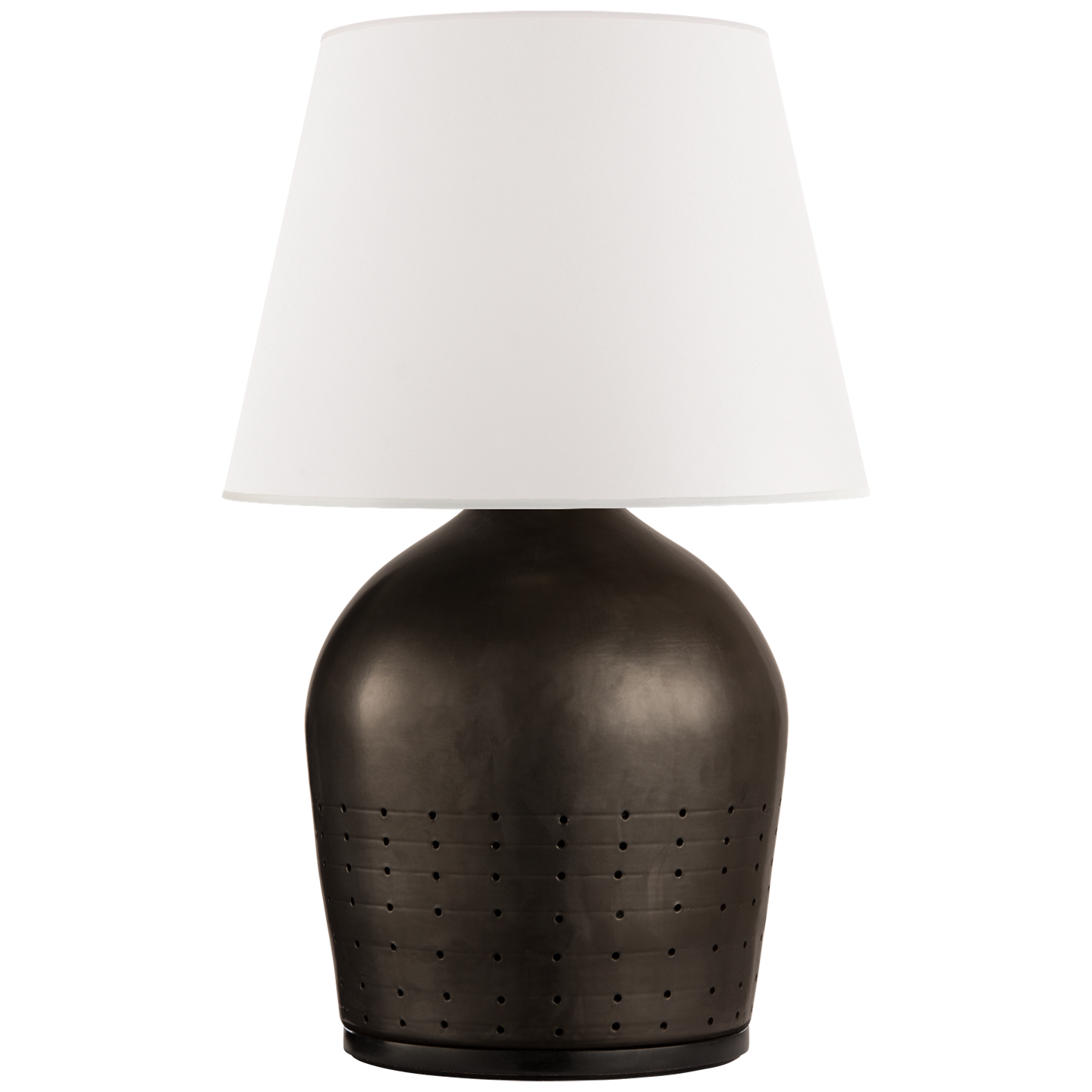 Halifax Small Black Ceramic Lamp 