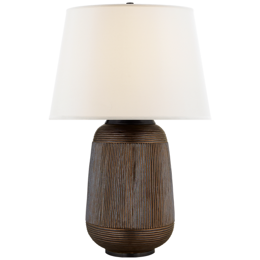 Monterey-Lampe aus mattierter Bronze 