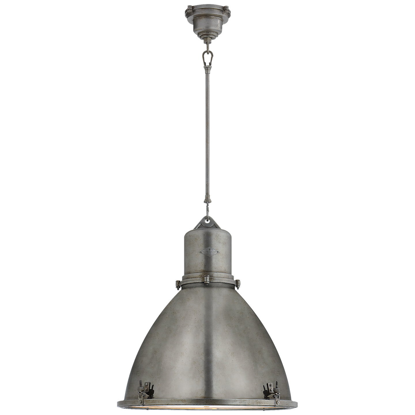 Fulton Pendant Lamp Large Industrial Steel 