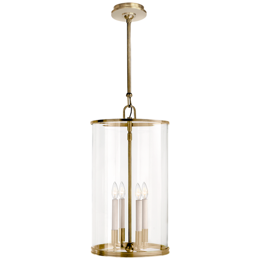 Modern Large Brass Pendant Lamp 