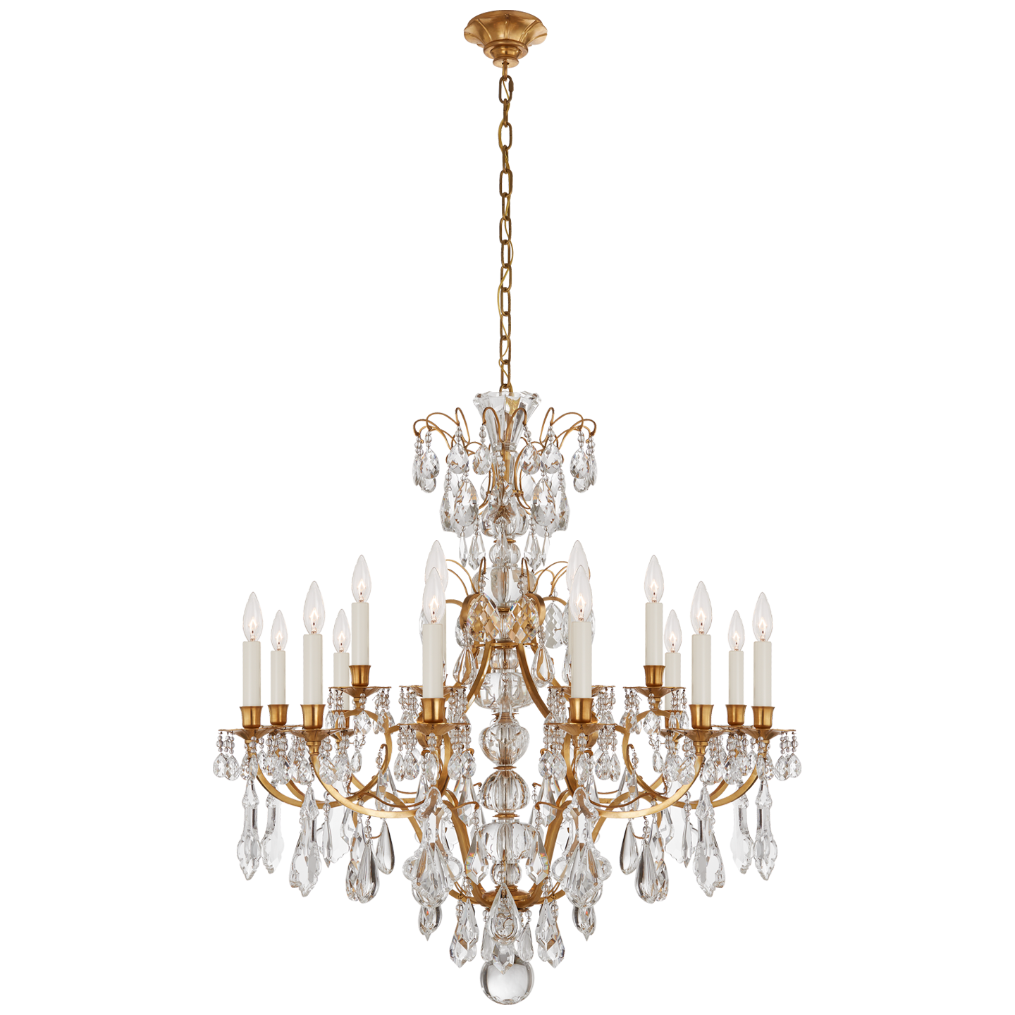 Lustre Antoinette Medium Laiton