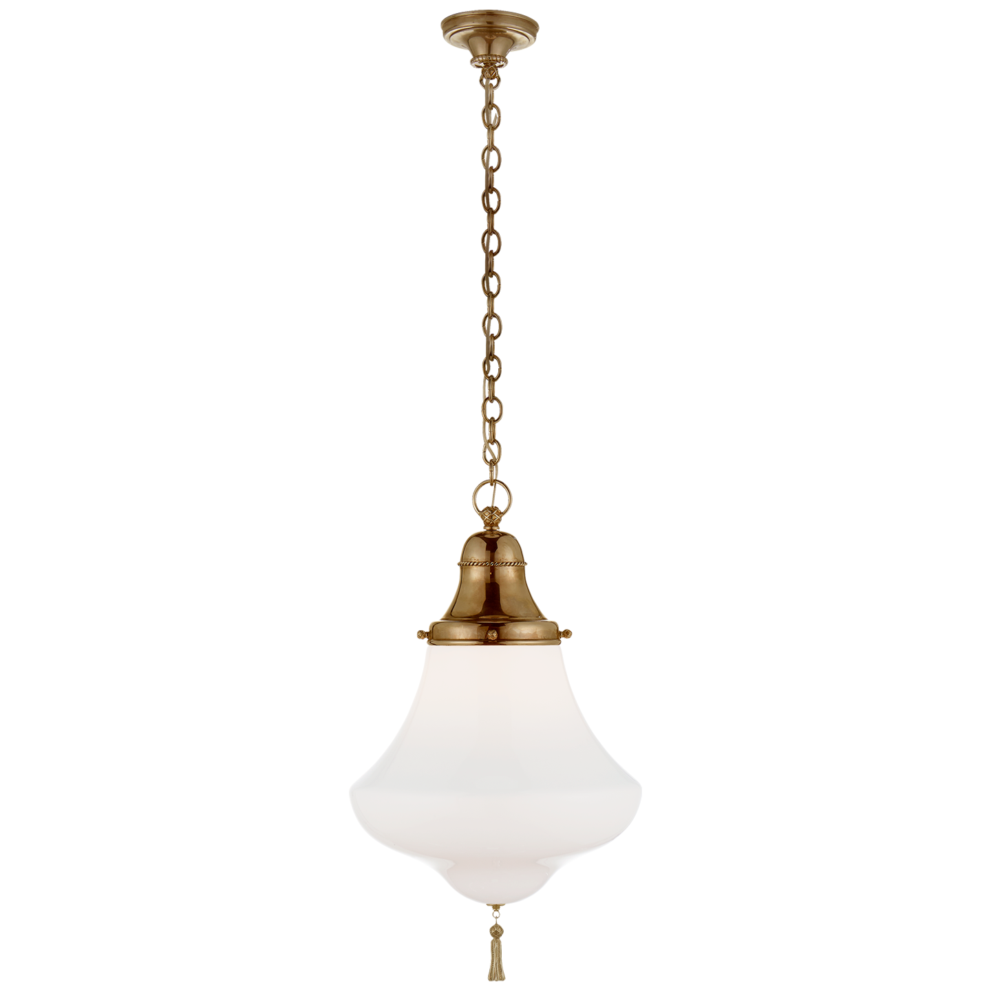 Xavier Small Brass Pendant Lamp 