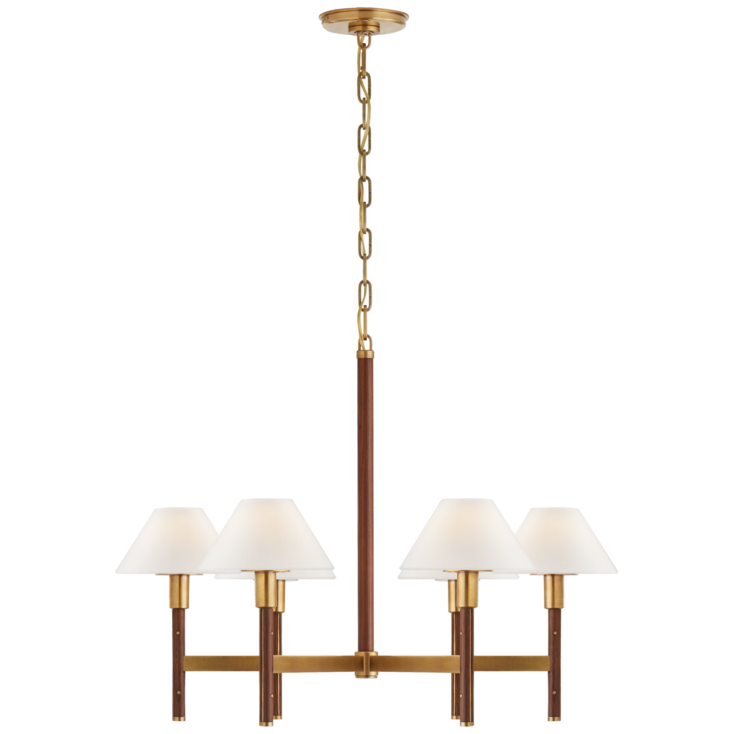 Radford Medium Brass Chandelier 