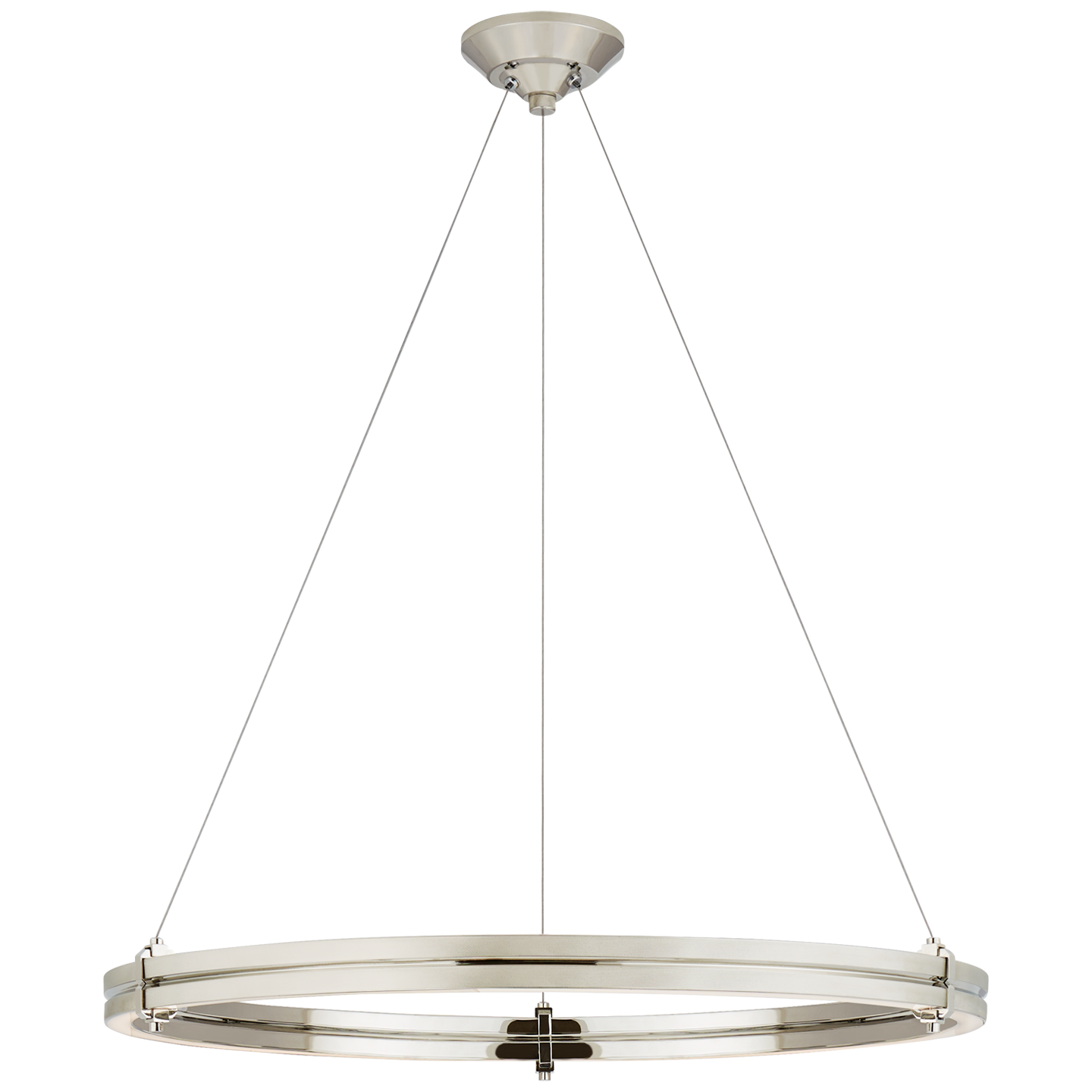 Paxton Chandelier 32" Nickel 