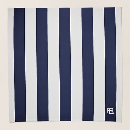 Serviette de plage Henley Bleu Marine