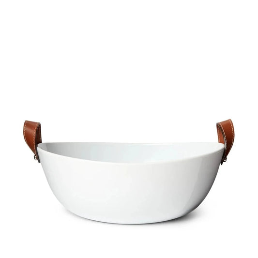 Wyatt Saddle Porcelain Salad Bowl