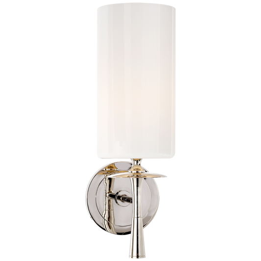 Drunmore Single Nickel Wall Lamp