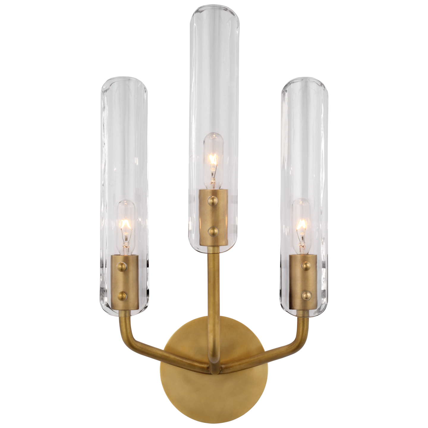 Casoria Wall Lamp 17'' Brass